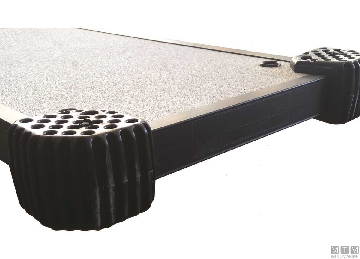 Fixed thermoplastic composite (TPC) gangway, L260 cm - original photo Motomarine Srl