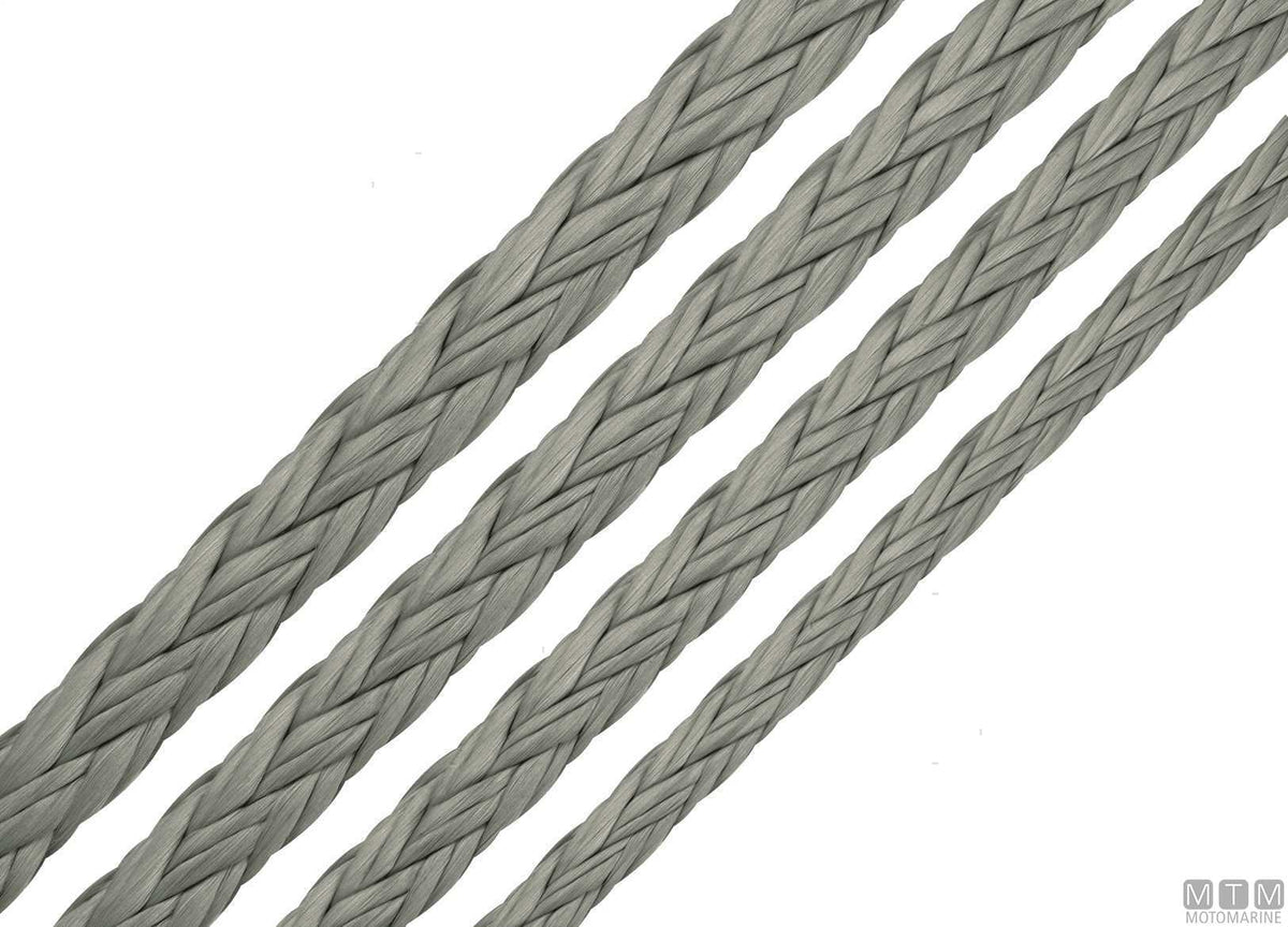 Liros D-Pro grey single-braid Dyneema line Ø2 mm 100 m - original photo Motomarine Srl