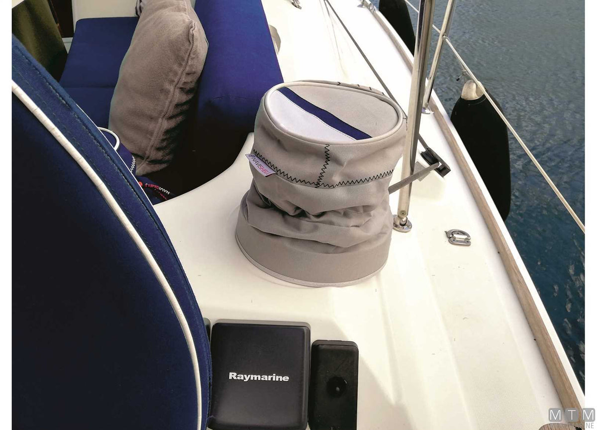 Navishell winch cover S, grey - original photo Motomarine Srl