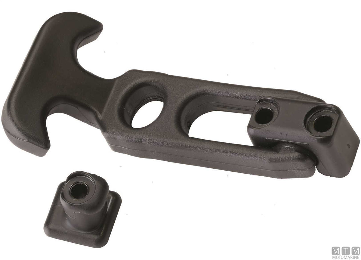 Red drain plug for Icey-Tek iceboxes, 2 pcs - original photo Motomarine Srl