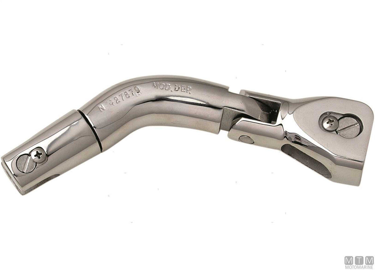 Trimmer anchor connector, chain Ø10/12 mm, L 250 mm, stainless steel 316 - original photo Motomarine Srl