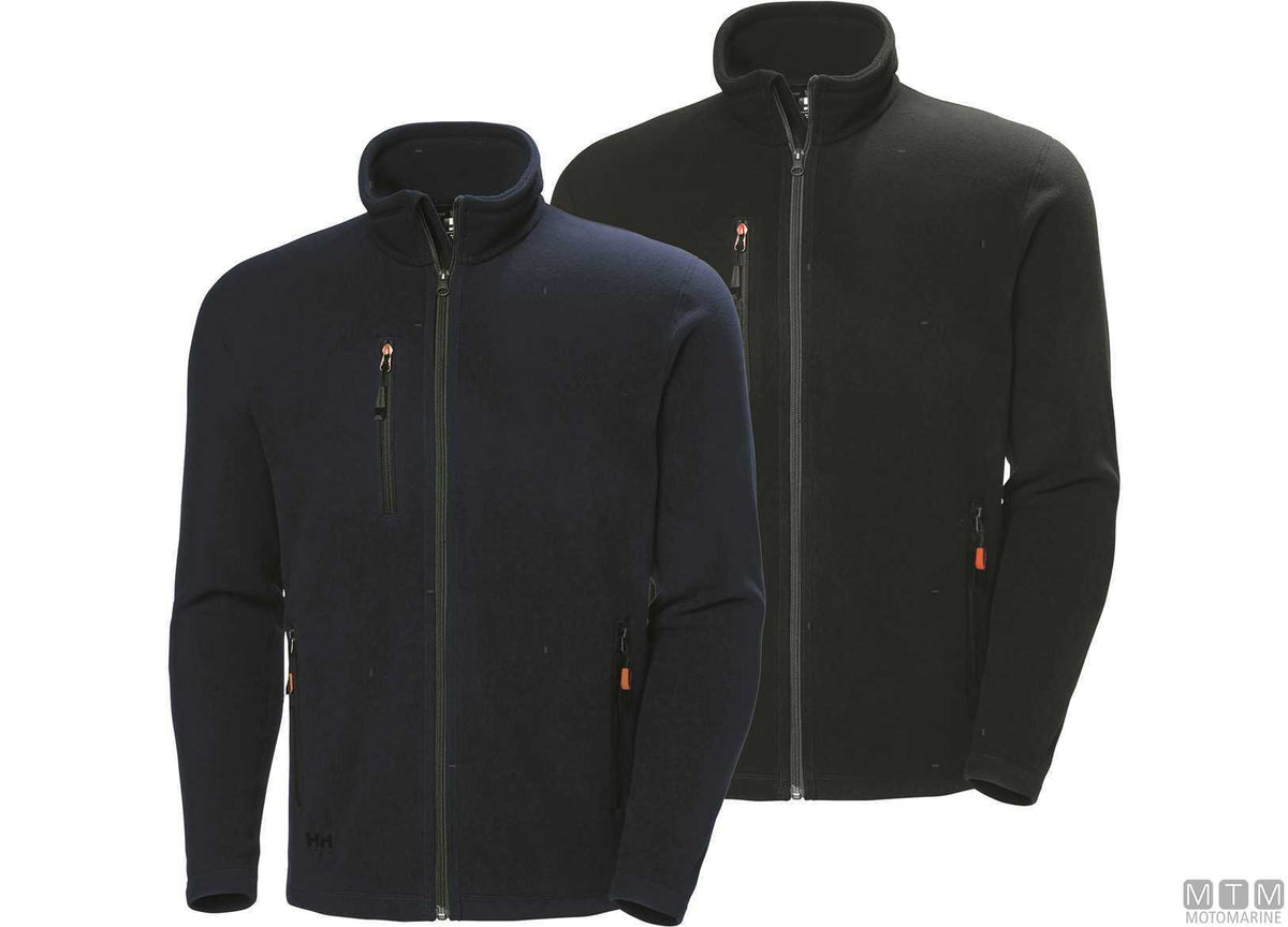 Jacket H/H WW Oxford Fleece 990 black S - original photo Motomarine Srl