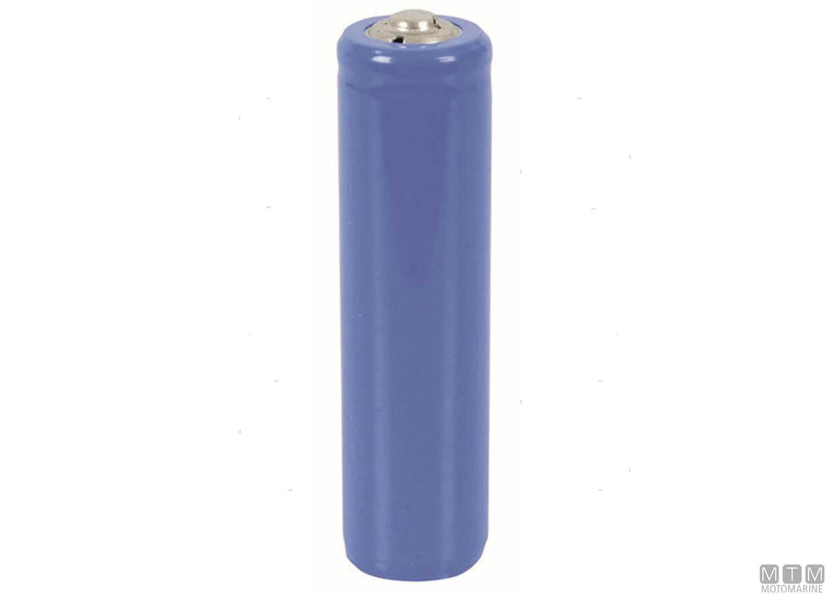 Rechargeable battery format 18650 - original photo Motomarine Srl