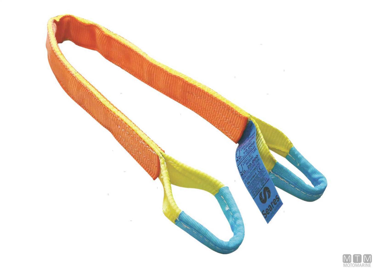 Seares mooring strap double-layer polyester 3 m - original photo Motomarine Srl