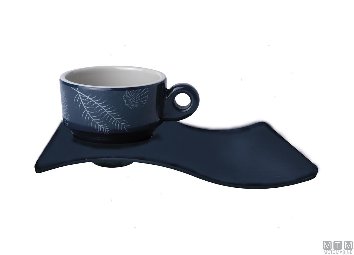 Set of coffee cups and saucers MB Living, 6 pieces - original photo Motomarine Srl