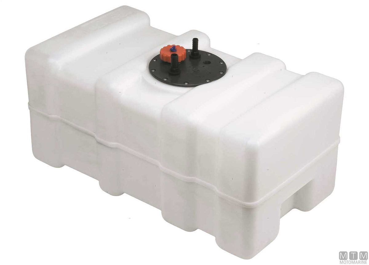 Drinking water tank 33 L White Line 35x50 H23 - original photo Motomarine Srl