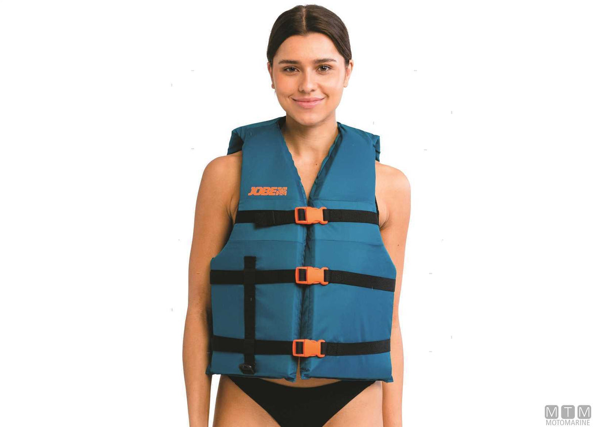 Jobe Uni buoyancy vest ISO 50N teal - original photo Motomarine Srl