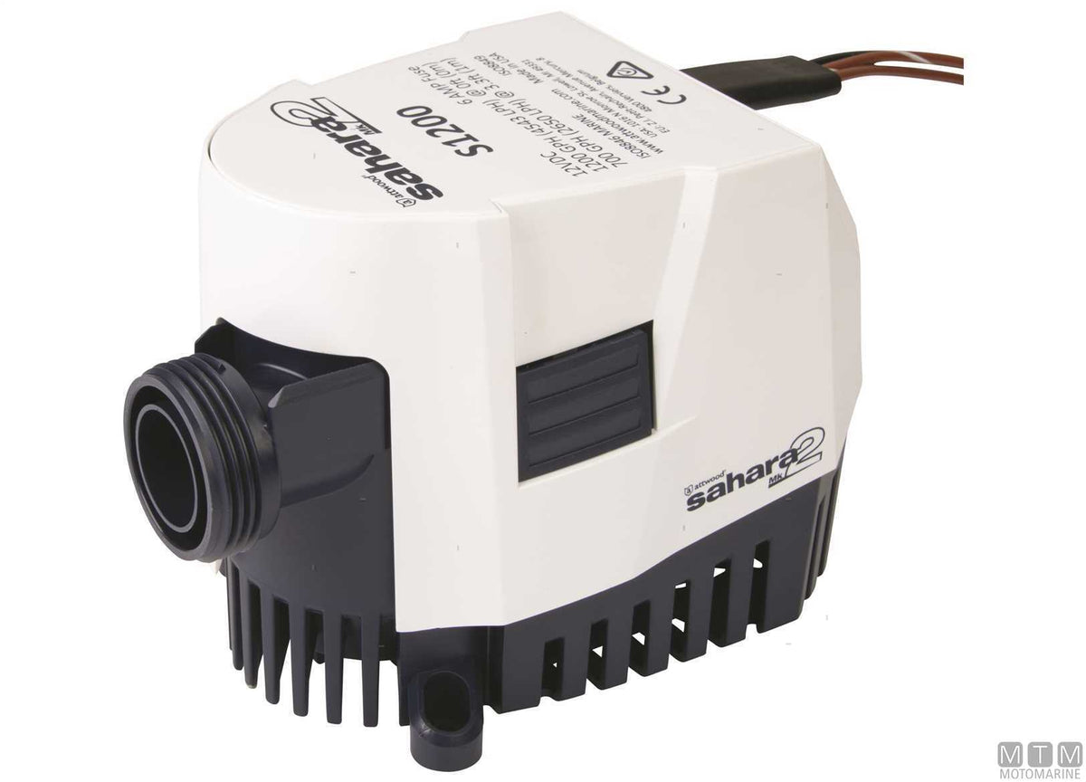 Automatic bilge pump Sahara S1100 12 V - original photo Motomarine Srl