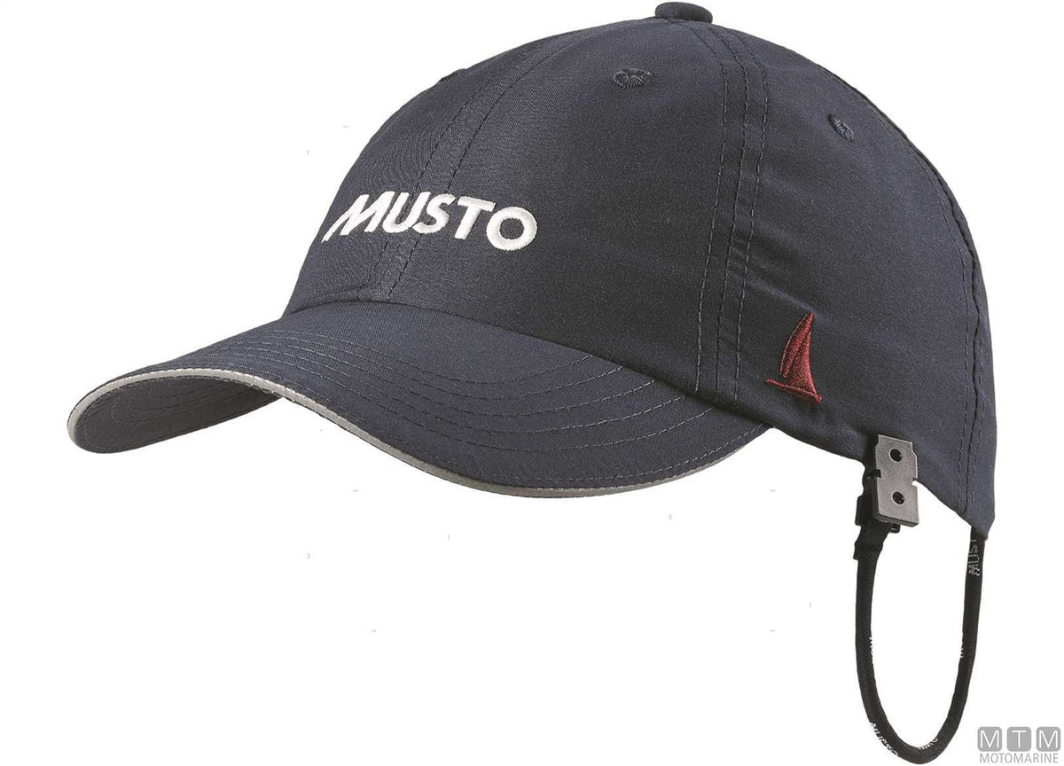 Musto Essential Fast Dry Crew Cap 841 platinum - original photo Motomarine Srl