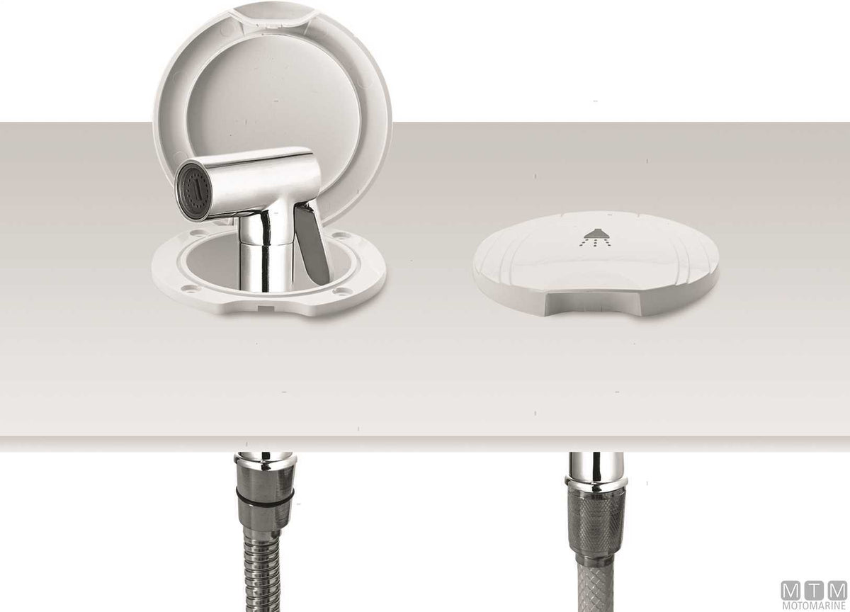 Shower kit Mira - chrome box - original photo Motomarine Srl