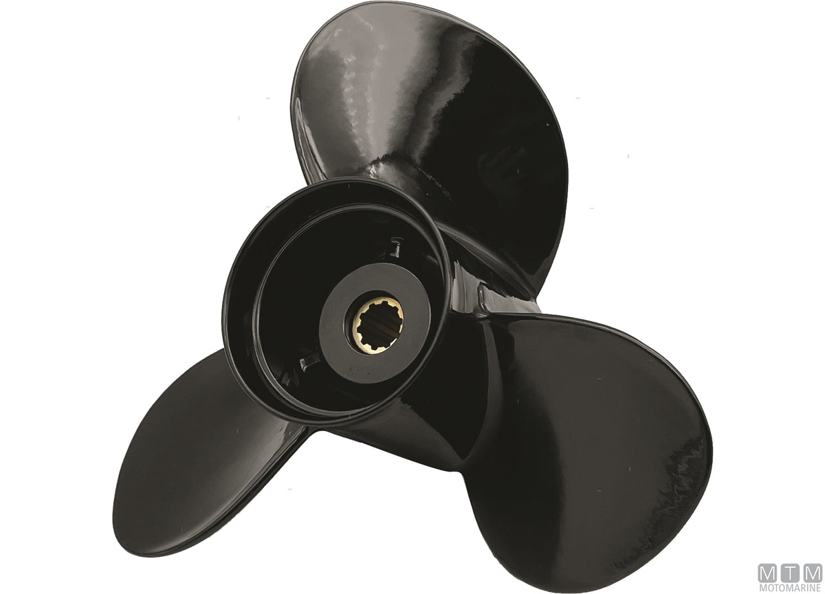 Alice propeller for Suzuki 3 blades aluminium 10 1/4x13 - original photo Motomarine Srl
