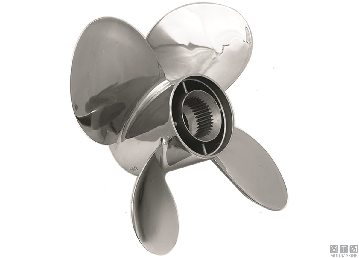 Alice propeller 4-blade stainless steel 15 3/4X22 Stern Drive - original photo Motomarine Srl