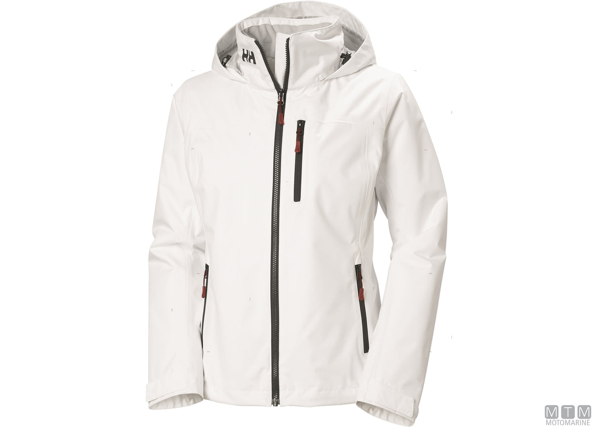 H/H Crew Midlayer 2.0 hooded jacket women's 597 navy blue L - original photo Motomarine Srl
