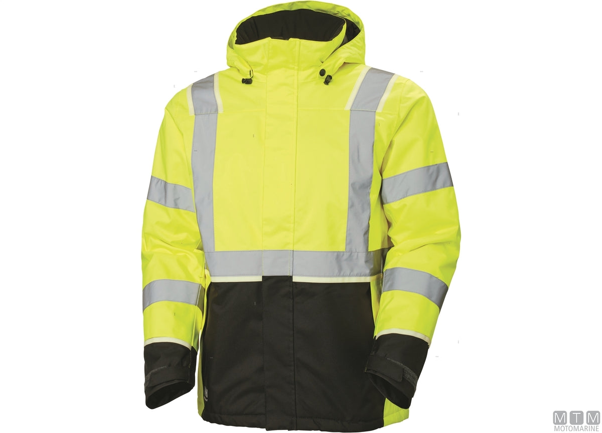 H/H WW UC-ME Winter Jacket 369 hi-vis yellow M - original photo Motomarine Srl