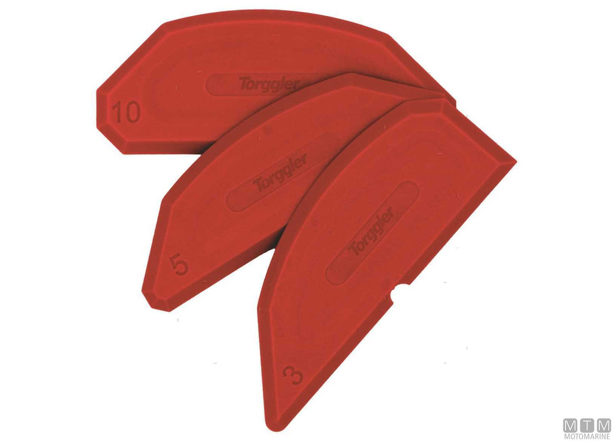 Torggler square spatulas - original photo Motomarine Srl