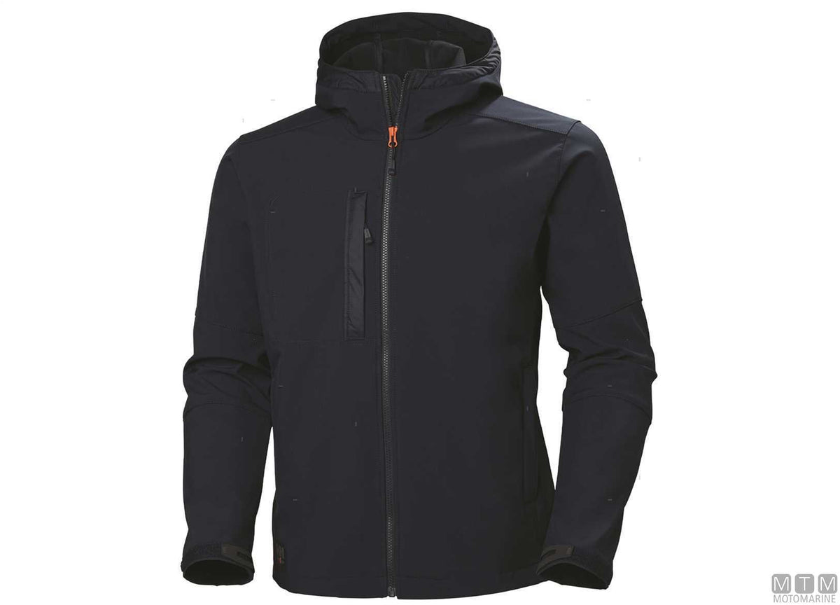 H/H Kensington Softshell Hooded Jacket 590 navy XL - original photo Motomarine Srl
