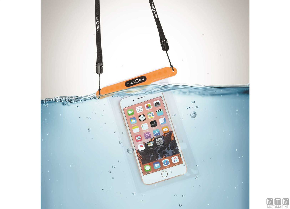 Fidlock Dry Bag Medium blue waterproof case - original photo Motomarine Srl