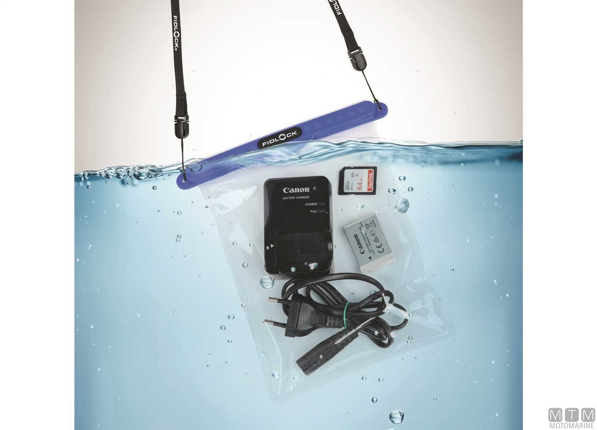 Fidlock Dry Bag Maxi black waterproof case - original photo Motomarine Srl