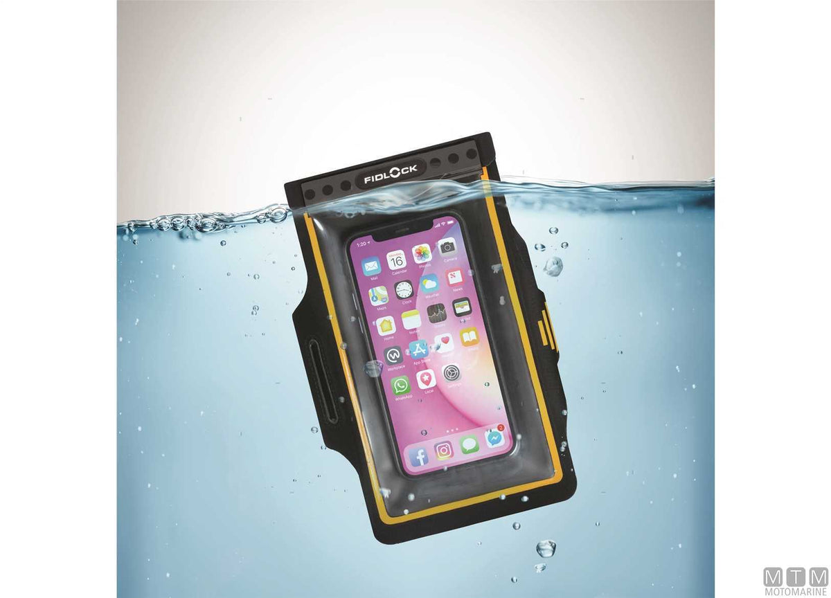 Fidlock waterproof armband case - original photo Motomarine Srl