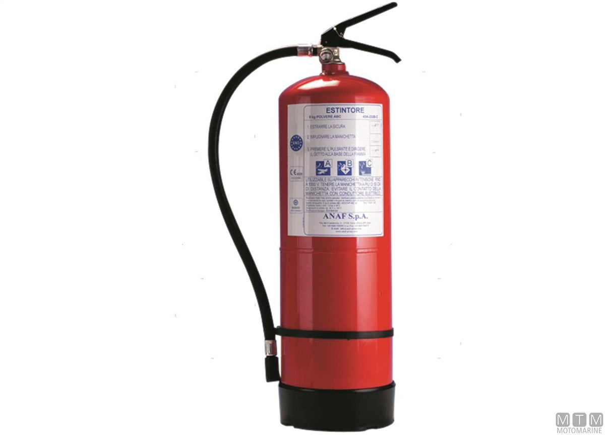 MED fire extinguisher PS3-HX ABC 3 kg - original photo Motomarine Srl