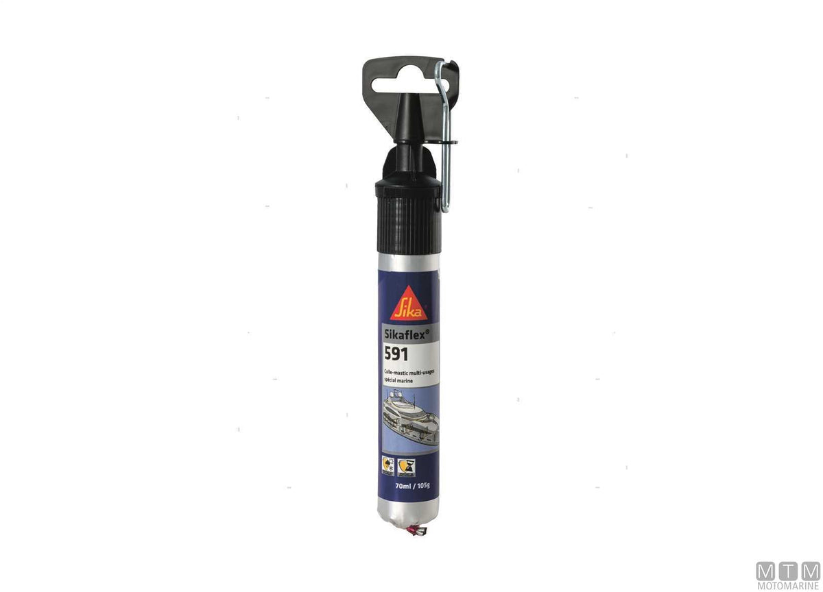 Sikaflex 591 i white 300 ml - original photo Motomarine Srl