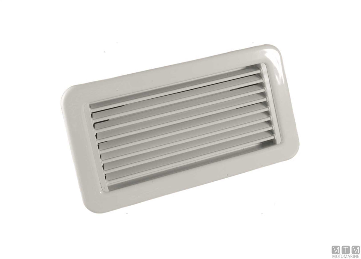 VF air supply grille 250x125 mm white - original photo Motomarine Srl