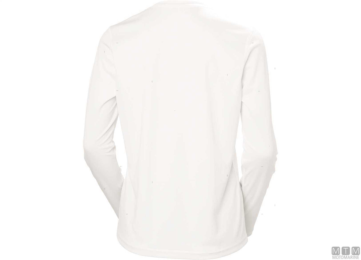 H/H Tech Crew 2.0 women's shirt 001 white M - original photo Motomarine Srl