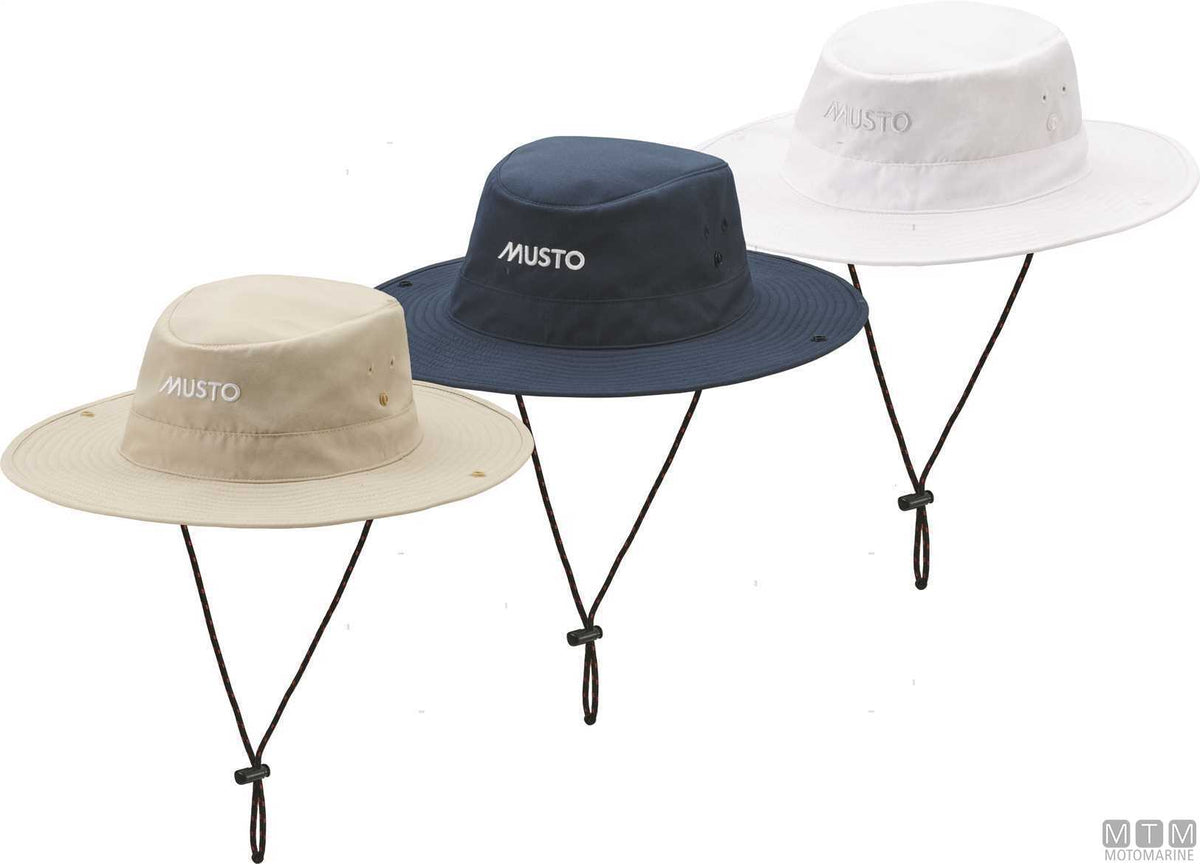 Musto Fast Dry Brimmed Hat 812 Beige L/XL - original photo Motomarine Srl