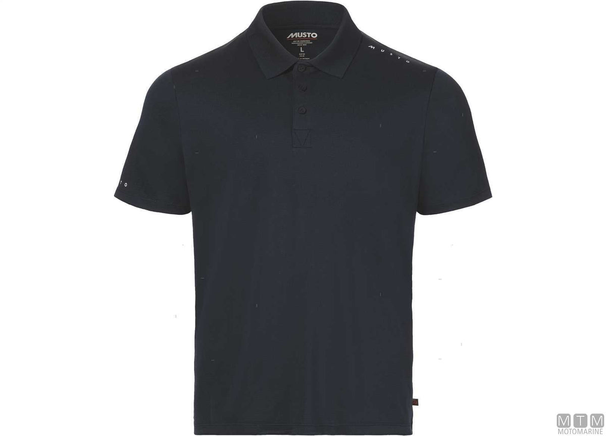 Musto Crew Sunblock Polo 597 navy blue L - original photo Motomarine Srl