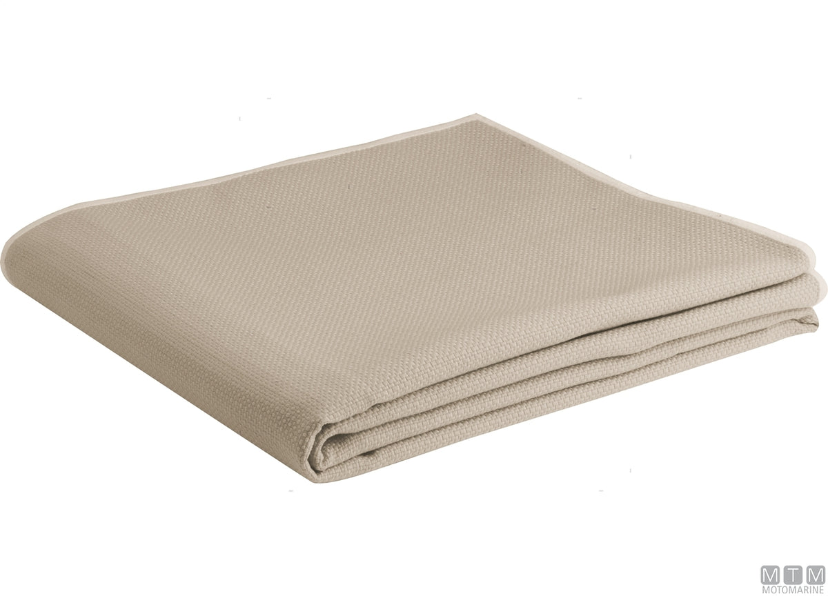 MB Aruba stain-resistant tablecloth 115x100 sand - original photo Motomarine Srl