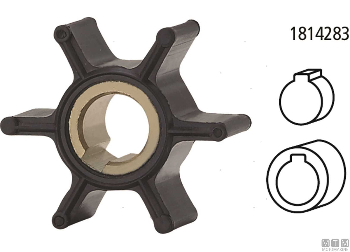 Impeller MTM - OEM Johnson/Evinrude 395289 - original photo Motomarine Srl