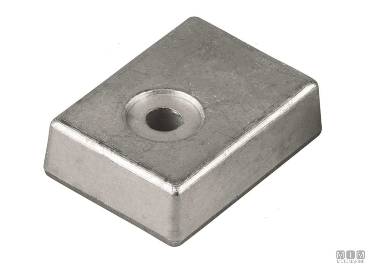 Plate anode for Suzuki 25-115 HP in zinc - original photo Motomarine Srl