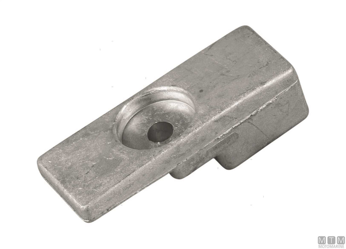 Plate anode for Suzuki DF90 in zinc - original photo Motomarine Srl