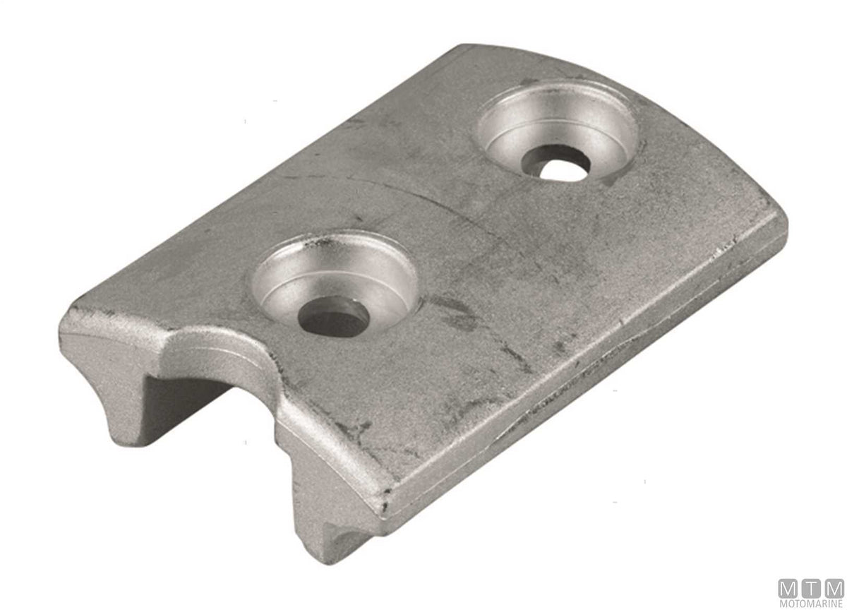 Small plate anode for Johnson/Evinrude 40/150, aluminium - original photo Motomarine Srl