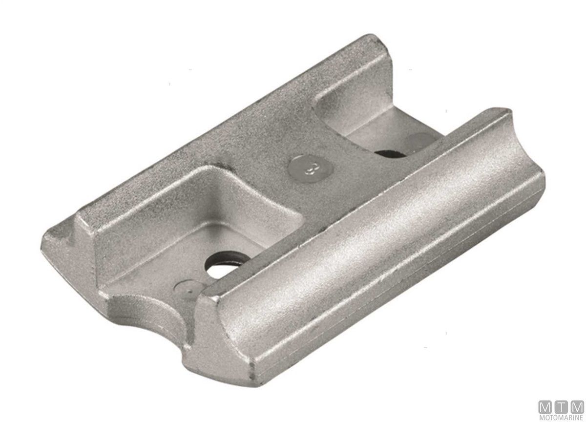 Small plate anode for Johnson/Evinrude 40/150, aluminium - original photo Motomarine Srl