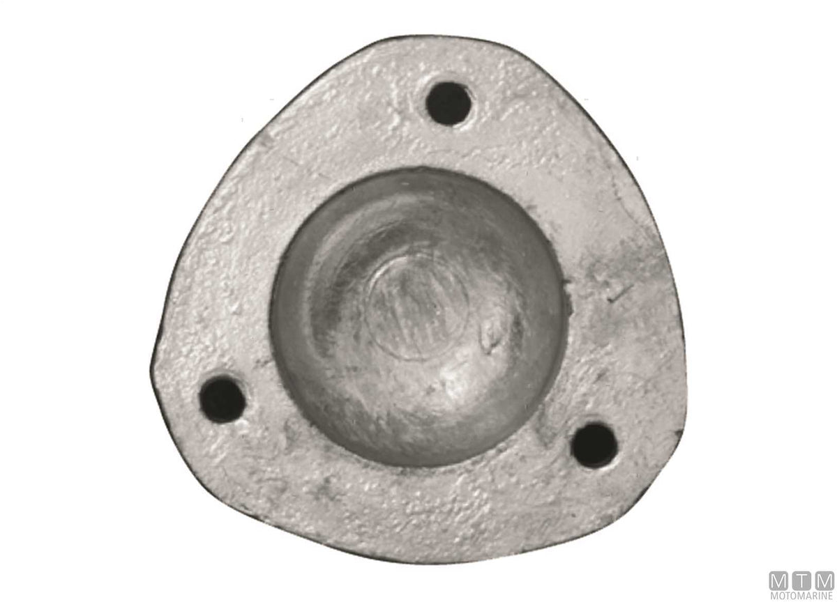 Nose cone zinc anode for Max Prop 3P Ø72 mm - original photo Motomarine Srl