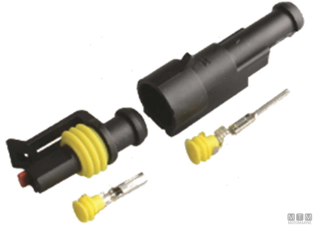 Quick connector T-Type 6-pole - original photo Motomarine Srl