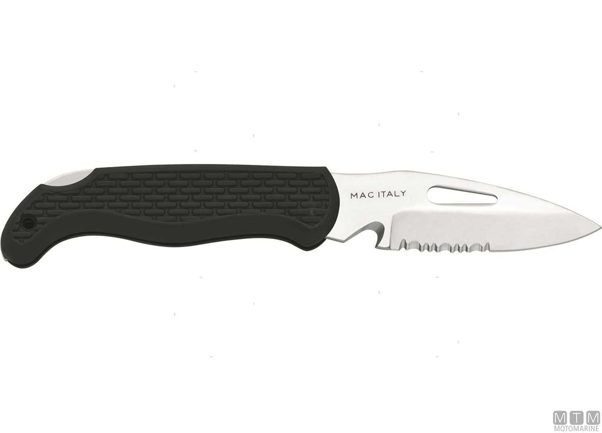 MAC JACK A87B-R red folding knife, 8.5 cm blade - original photo Motomarine Srl