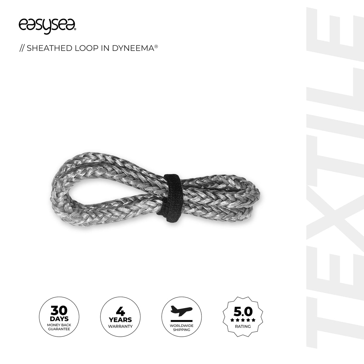 Boucle sous gaine en Dyneema®