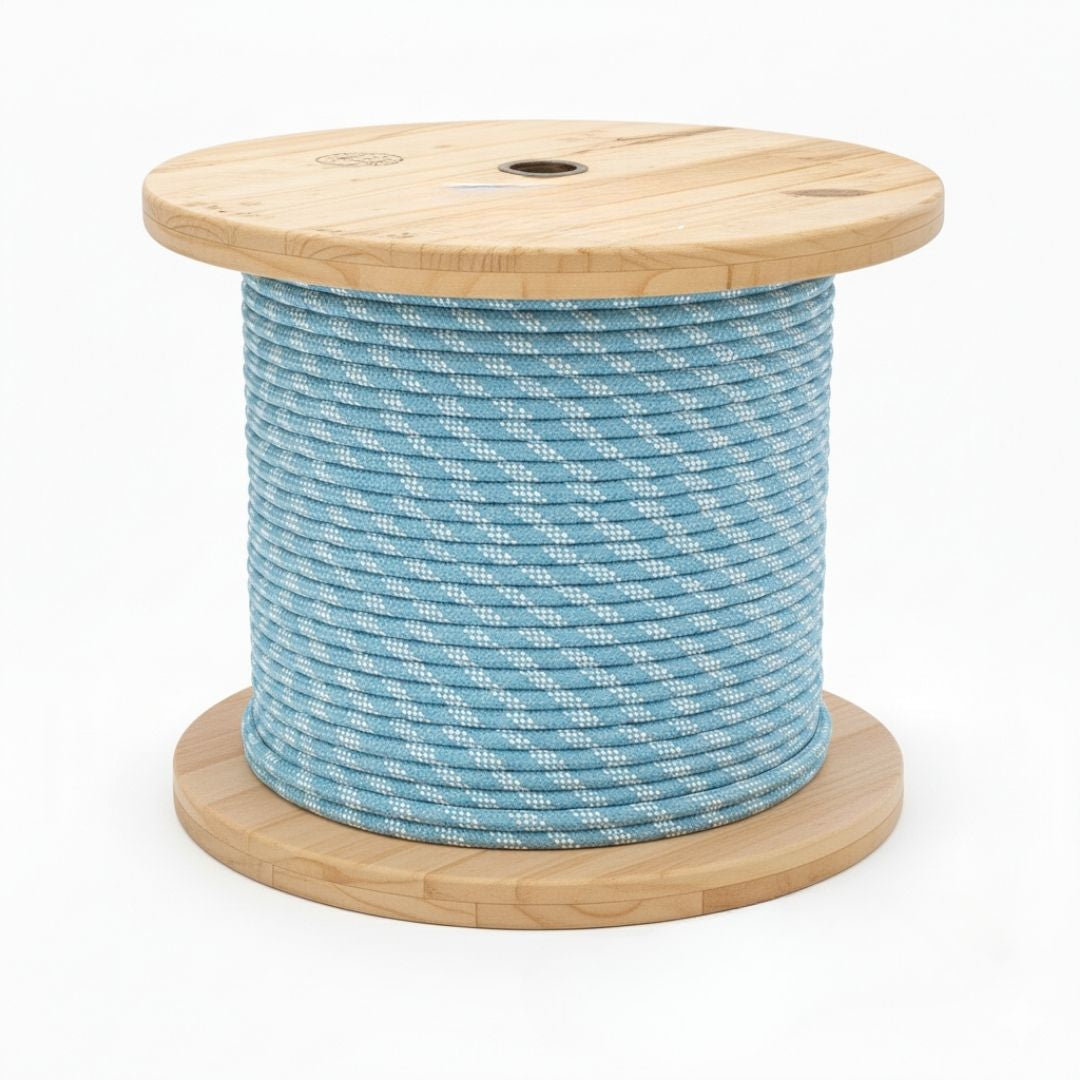 Dyneema Sheet With Eye Splice — installed onboard