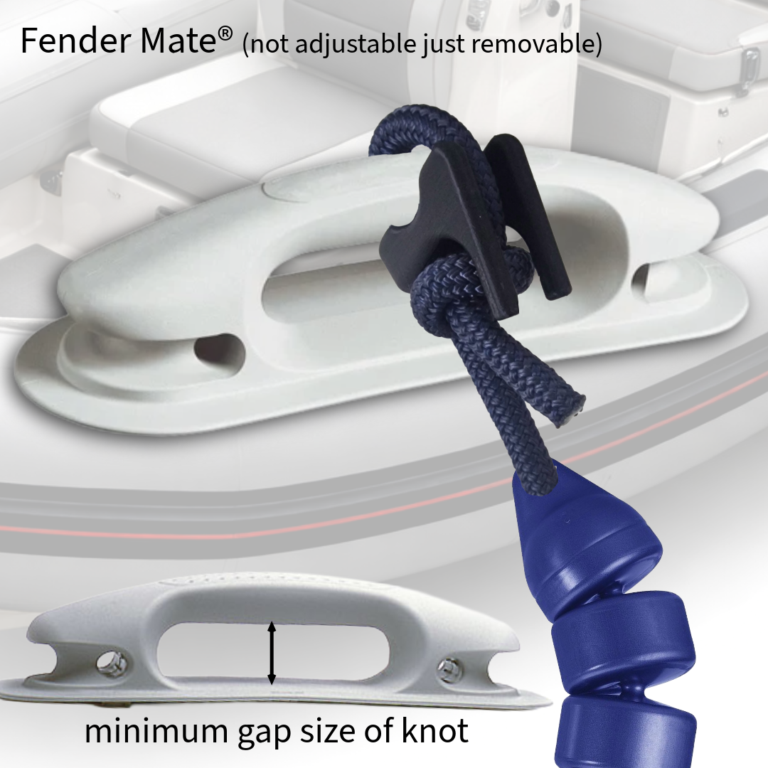 RIB Fender Mate by Marine Innovations, quick release boat fender accessory