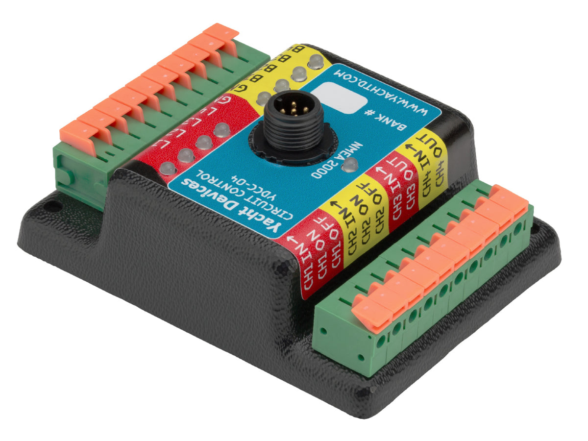 Yacht Devices NMEA 2000 Circuit Control YDCC-04 — view 3