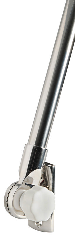 Foldable led light pole 360° white plastic 60 cm - foto originale Osculati Srl