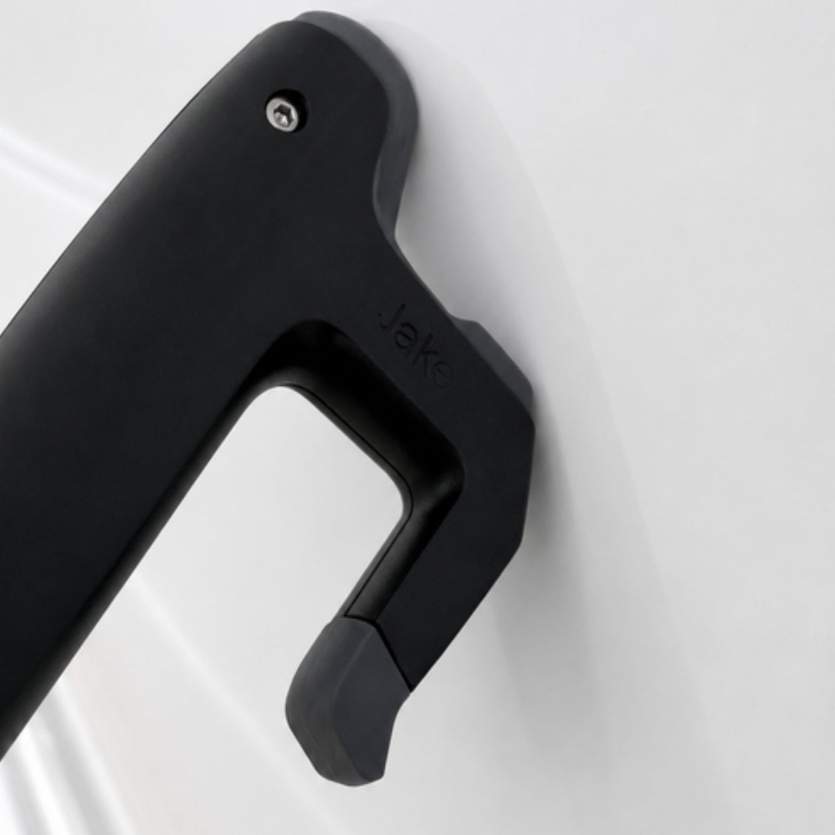 Anti-shock rubber tip of the Jake boat hook head that protects the gelcoat