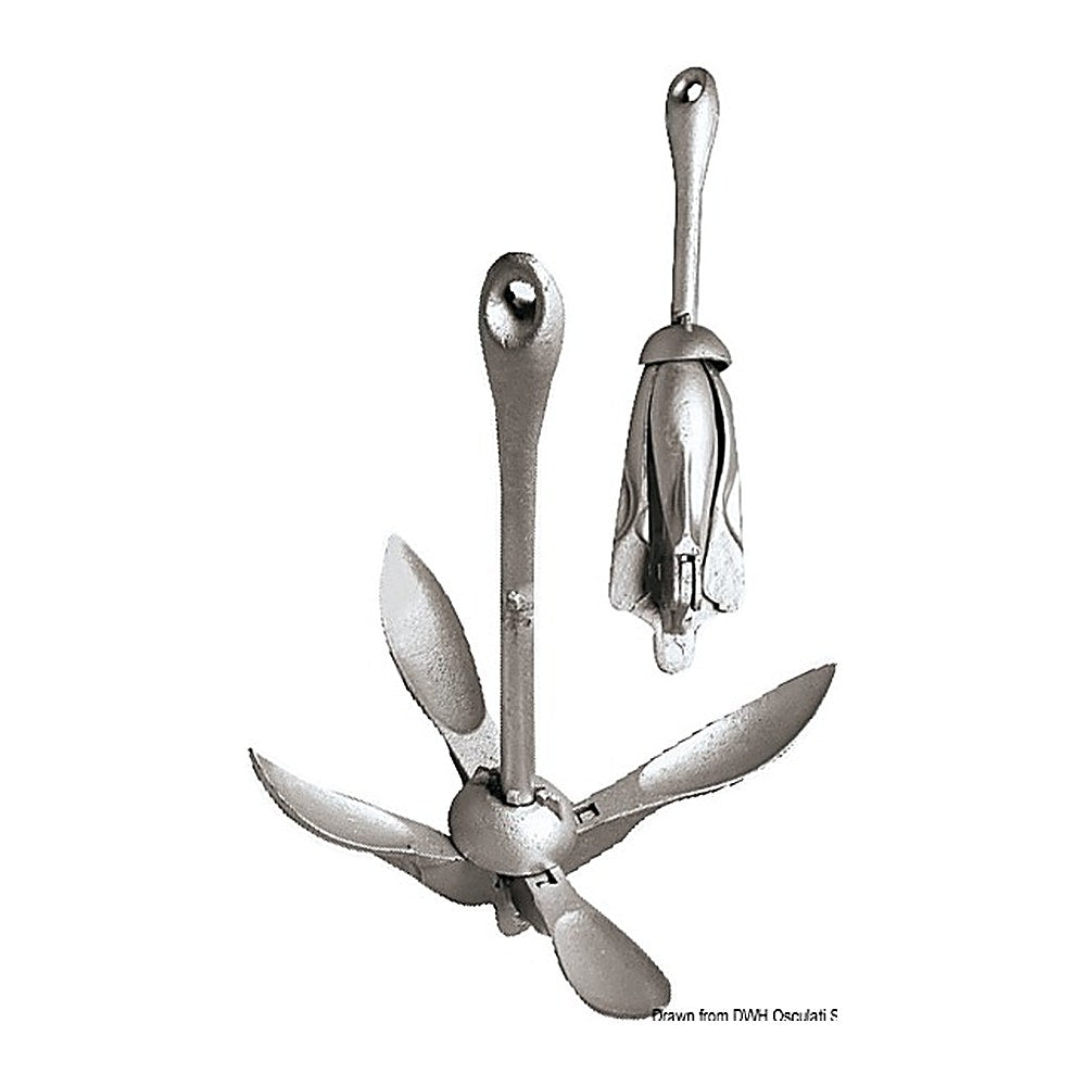 Grapnel anchor 10 kg - foto originale Osculati Srl