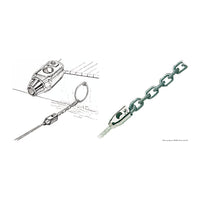 Adattatore cima/catena 10/6 mm