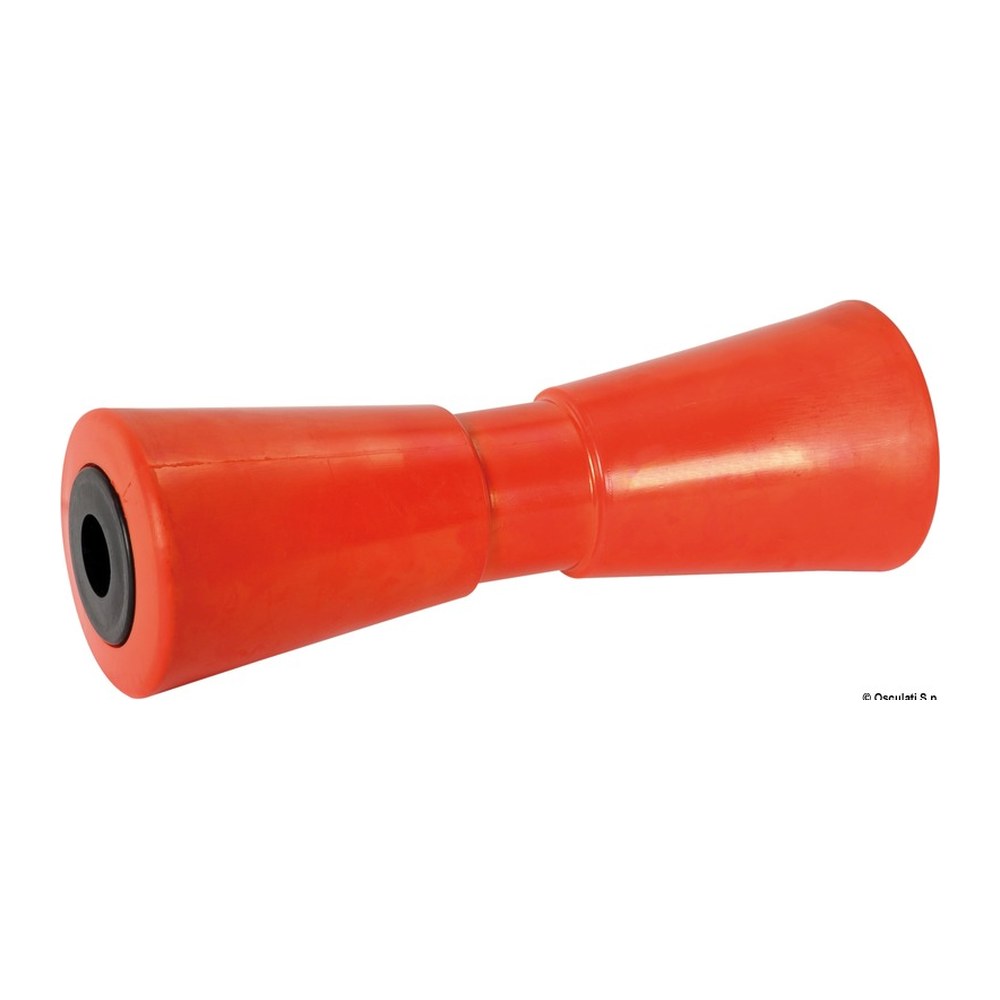 Central roller, orange 286 mm Ø hole 21 mm - foto originale Osculati Srl