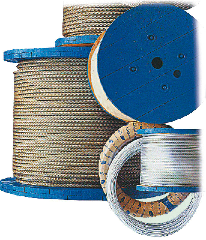 Wire rope AISI 316 19-wire 2.5 mm (pack of 100) - foto originale Osculati Srl