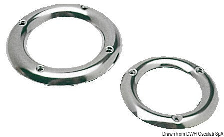 Fairlead ring nut AISI 316 75 mm (pack of 10) - foto originale Osculati Srl