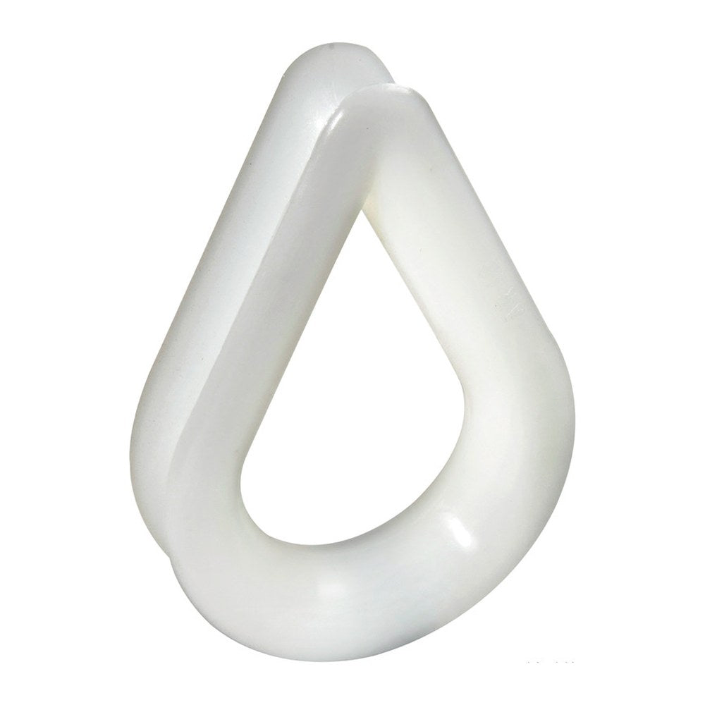 White nylon thimble Ø 20 mm (pack of 10) - foto originale Osculati Srl